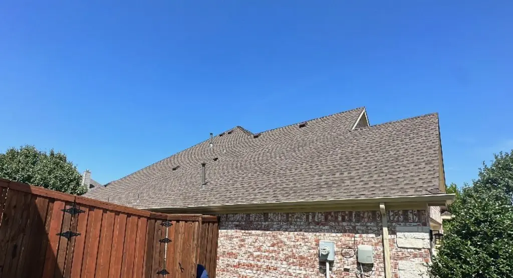 Completed roof replacement project in Joplin